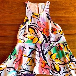 Anthropologie floral tank